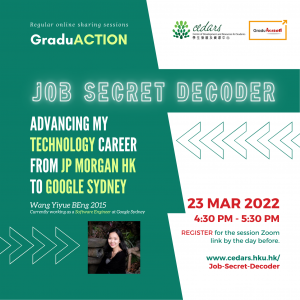 Job Secret Decoder: Advancing my Technology Career from JP Morgan HK to Google Sydney